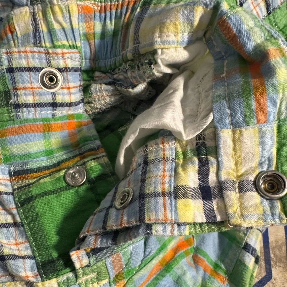🔥5/$25🔥 GAP 12-18MOS BOY BABY/TODDLER LARGE PLAID PREPPY PANTS